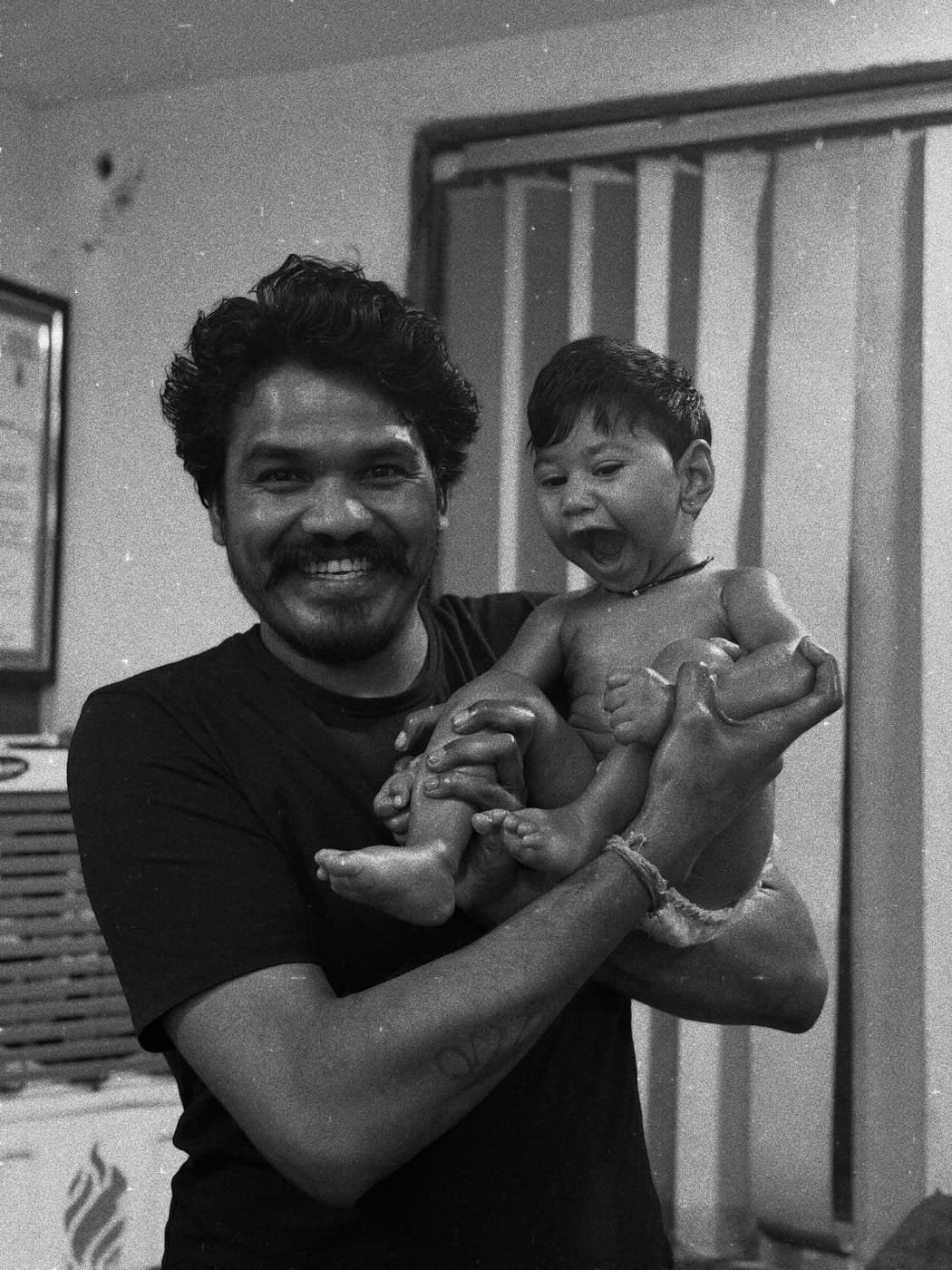 A happy child during therapy